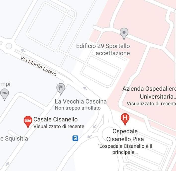 Hotel Casale Cisanello Pisa Esterno foto